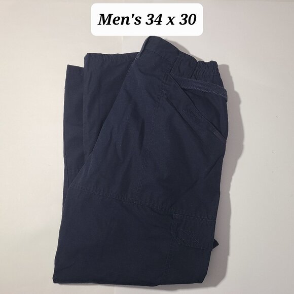 5.11 Tactical Men's Navy Blue Cargo Pants Size 34 x 30 - Picture 1 of 5